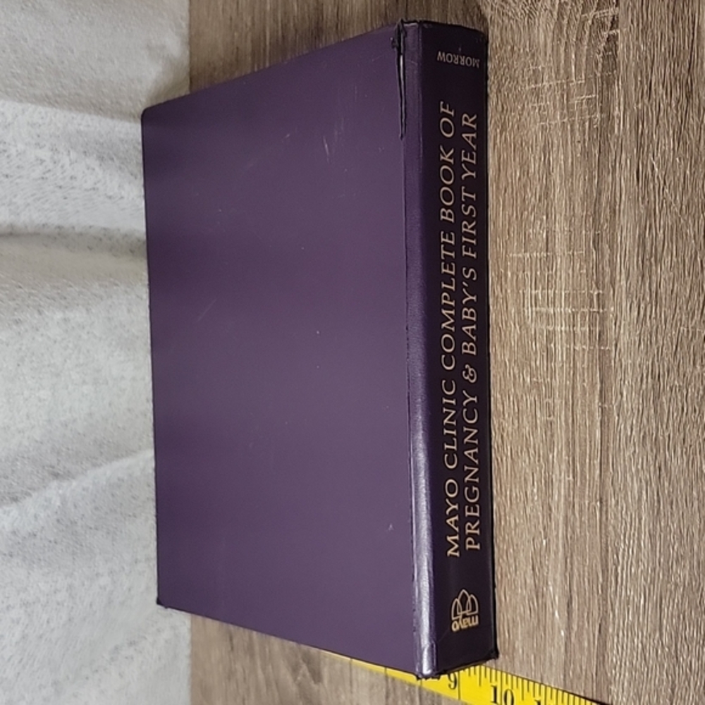 3/$20 Mayo Clinic Complete Book of Pregnancy & Baby's first years